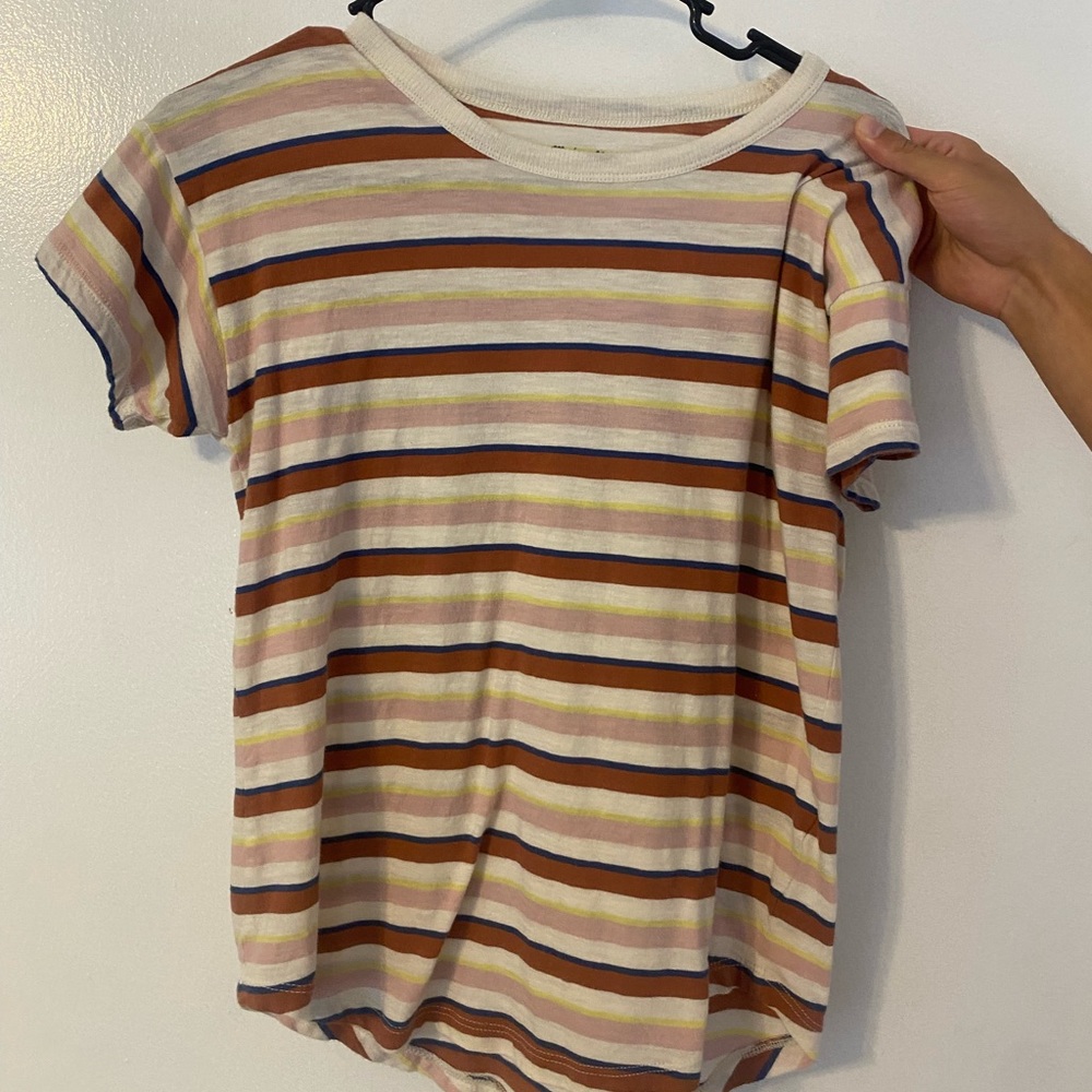 XS Madewell Striped Tee